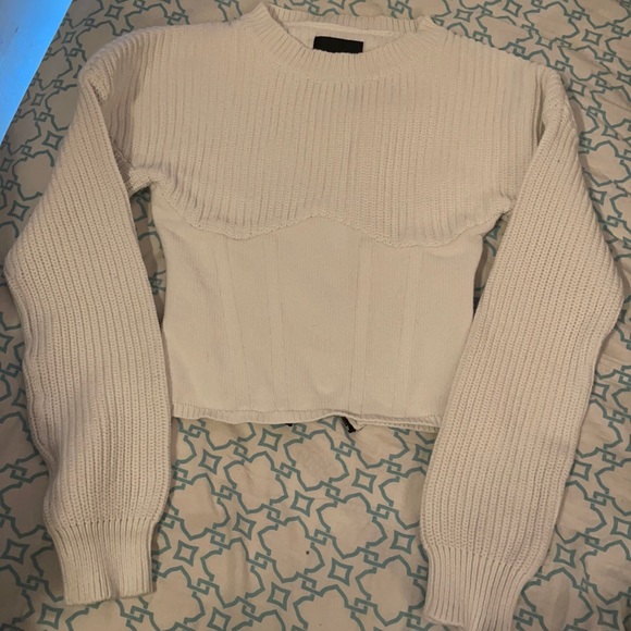 rta corset sweater